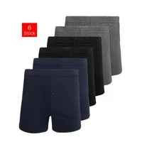 Tazzio Boxershorts 6er Pack BS1004 (Packung, 6-St., 6er-Pack) ohne Logoschriftzug am Bund
