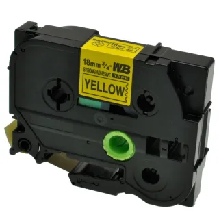 [NB]* Schriftband kompatibel für Brother TZES641 18mm bk/yellow