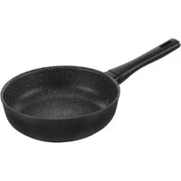 Zwilling Bratpfanne ZWILLING Marquina plus Bratpfanne hoch, 24 cm Aluminium rund Schwarz, (1-tlg)