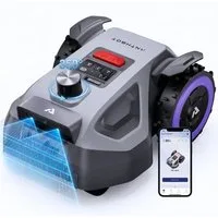 ANTHBOT Rasenmähroboter M5 LiDAR Serie Ohne Begrenzungskabel mit LiDAR & HDR-Dual-Vision, bis 600 m² Rasenfläche, (mit 4G-Modul, Schnitthöhe per App)