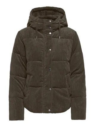JDY - JDYVITA CORD SHORT HOOD PUFFER OTW YFM - Gr. - L