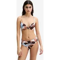 Marc O'Polo Bügel-Bikini-Top Breezy Leaf, Bikini Top mit Bügel, Stützendes Bikini‑Top, Unterwire Bikini