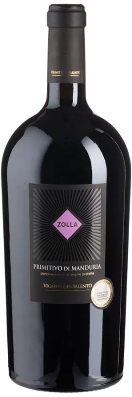 Zolla Primitivo di Manduria - 1,5 L-Magnum - 2020 - Farnese Vini - Italienischer Rotwein