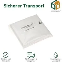 Matratzenschutzbezug Matratzenhülle Typ 3 BB-Verpackungen, 2300 x 2350 mm, robust, reißfest 30 my