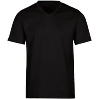 Trigema T-Shirt TRIGEMA V-Shirt DELUXE Baumwolle (1-tlg)