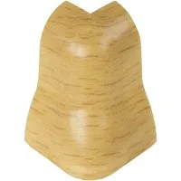 SN DECO GROUP Sockelleisten-Aussenecke SN Deco - Aussenecken, 4 Stück Aussenecken fur VKP Sockelleisten, Kunststoff (PVC)