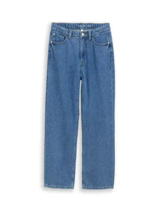 tom tailor kids - Straight Jeans Clean Mid Stone Blue Denim - Gr. - 152
