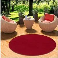 Snapstyle Rasenteppich Kunstrasen Rasenteppich mit Noppen Kingston Rund, Rund, Höhe: 7 mm