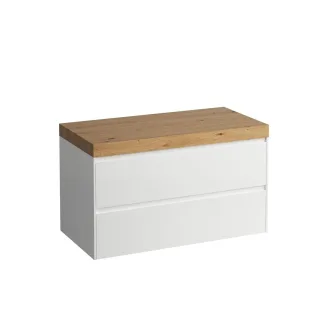 Laufen Waschtischunterschrank und Waschtisch-Platte LANI 495x985x580 H4065601122601