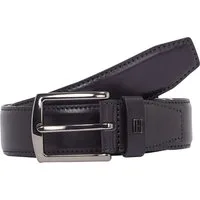 Tommy Hilfiger Ledergürtel DENTON ELEVATED 3.5 cm breit Größenverstellbar
