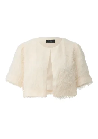 s.Oliver BLACK LABEL - Indoor-Jacke beige - Gr. - 40