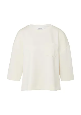 comma - Sweatshirt creme - Gr. - 44