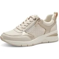 Tamaris Keilsneaker, Freizeitschuh, Halbschuh, Schnürschuh mit Außenreißverschluss