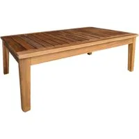 Spetebo Gartentisch Akazienholz Couchtisch geölt 80 x 50 x 30 cm (Packung, 1-St., Tisch), für Außen und Innen