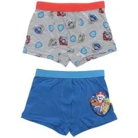 PAW PATROL Boxershorts Paw Patrol Boxershort Set für Jungen – 2er Pack Komfort 100% Baumwolle