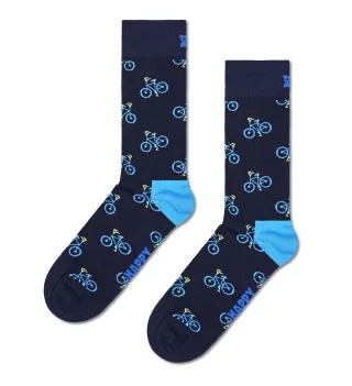happy socks - Bike Sock Blau - Gr. - 43.5