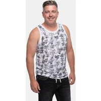 Men Plus T-Shirt Tanktop Alloverprint bis 8 XL