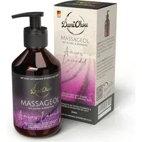 DaniChou Massageöl Amyris-Lavendel 250 ml – 100% vegan & natürlich – Intensiv pflegend mit Jojoba- und Mandelöl – Luxuriöses Lavendel-Amyris, 1-tlg., Made in Germany – Premium Massageöl mit Jojoba- & Mandelöl