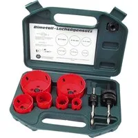 Brüder Mannesmann Werkzeuge Bohrkrone Brüder Mannesmann M44100 Lochsägen-Set 8teilig 1 St.