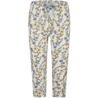 By Louise Pyjamahose Mix & Match (Set, 1-tlg., 1-teilig) Damen Schlafhose Capri Relaxhose Homewearhose Baumwolle 3/4 lang