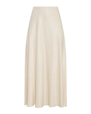 msch copenhagen - Maxirock in A-Linie beige - Gr. - M