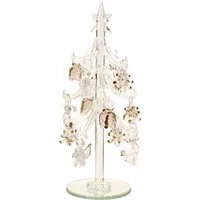 Villeroy & Boch Weihnachtsfigur Winter Collage Accessoires Glasbaum mit Ornamenten