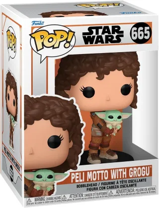 Funko Pop! 665 - Star Wars: Peli Motto with Grogu