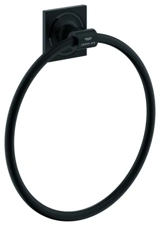 GROHE Handtuchring Allure 40339_1, phantom black, 40339KF1 40339KF1