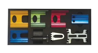 KS Tools Universal - Zündzeitpunkt-Einstell-Satz - Benzinmotoren, 9-tlg - 400.2650