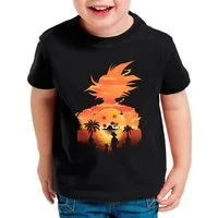 style3 T-Shirt Saiyajin Sunset super dragonball z gt songoku breakers daima