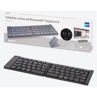 ZD Trading Mini-Tastatur faltbar Qwertz Faltbare drahtlose Tastatur Ultra-Slim-Bluetooth-Tastatur