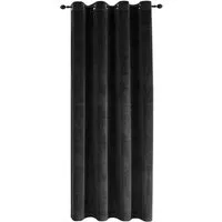 Haus und Deko Gardine Vorhang Ösen Verdunkelung 300x245 cm Samt weich blickdicht Gardine (1 St), Ösen, Polyester