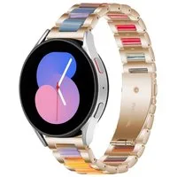 Wigento Smartwatch-Armband Für Samsung Galaxy Watch FE 6 5 4 Normal Pro Classic alle Größen Band