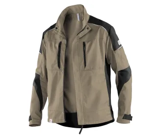 KÜBLER ACTIVIQ Jacke sandbraun/schwarz XXL - 1250 5365-2599-XXL