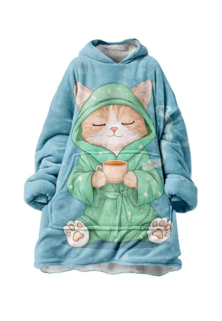 "Tea Time fm" Kuschelpullover Huggie