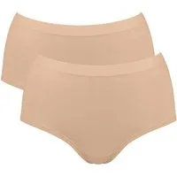 sloggi High-Waist-Slip GO Sense (2er Pack) Santoni Rundstrick