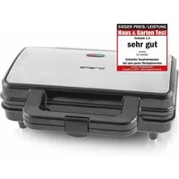 Emerio Sandwichmaker ST-109562 Design Sandwich-Toaster, Edelstahl, 900 W
