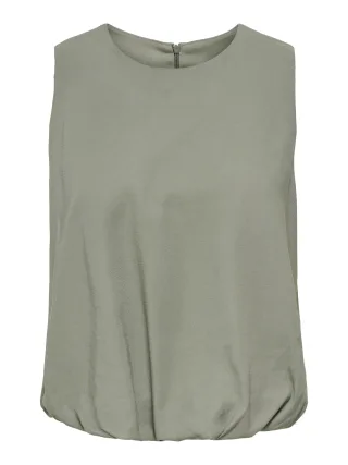 ONLY - ONLARIS LIFE SL BALLOON TOP WVN CC Smokey Olive - Gr. - XS