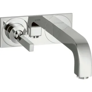 hansgrohe Axor Citterio Fertigmontageset 39112000 Unterputz-Waschtischarmatur, Ausladung 160 mm, chrom