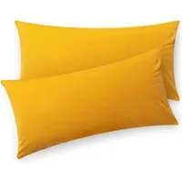 Blumtal Kissenbezug Premium Jersey 2er Set, Oeko-Tex Zertifiziert, (2 Stück), 100% Baumwolle