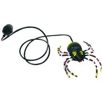 K-Toys Spiel Hüpfspinne verpackt in Tüte größe ca. 11cm, Hüpfende Spinne