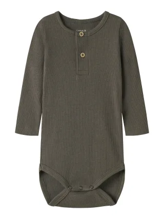 NAME IT - NBMKAB LS BODY NOOS Morel - Gr. - 68
