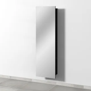 Sanipa 3way Spiegelregal, Schwarz-Matt, BS19008 BS19008