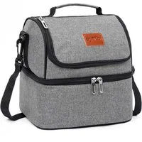 Grafner Picknicktasche Kühltasche Picknicktasche 8 Liter 900D Oxford, 25 x 24 x 18 cm (HxBxT)