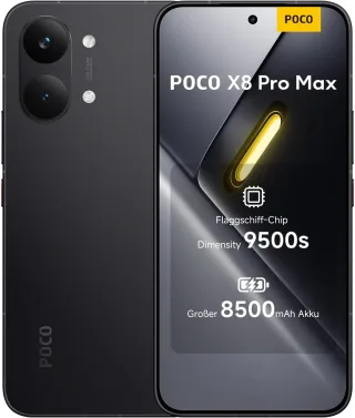 Xiaomi Poco X8 Pro Max 256GB [Dual-Sim] schwarz
