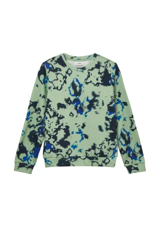 s.Oliver - Sweatshirt grün/mehrfarbig - Gr. - 176