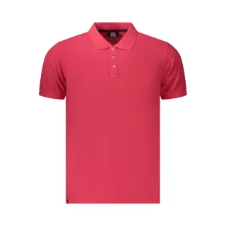 Norwegen 1963 Rosso Baumwoll Herren Polo