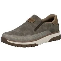 Rieker Slip-On Sneaker Slipper, Halbschuh, Freizeitsneaker mit Kontrastbesatz