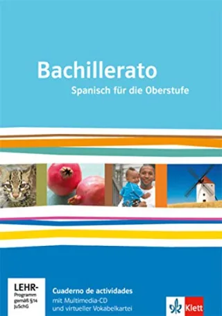 Bachillerato / Arbeitsheft mit Multimedia-CD: Spanisch für die Oberstufe
