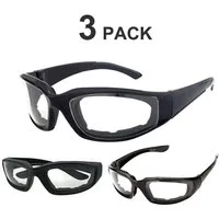 FANNOU Fahrradbrille, (3-St), Sportbrille Fahrradbrille, Windresistente Schutzbrille für den Sport